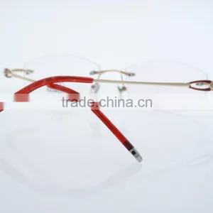 2016 New Stylish Metal Frame Full Rimless G653 thumbnail-3