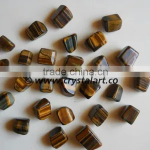 Tiger Eye Tumbled Pebbles Stone thumbnail-2