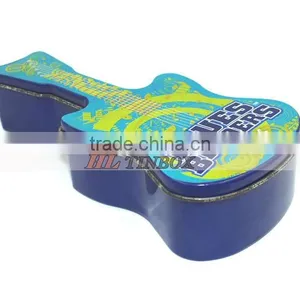 Guitar Shape High Quality Empty Candy Chocolate Tin Box thumbnail-1
