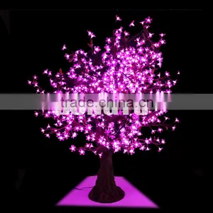 Super Artificial Pink LED Cherry Trees Stand at 1.5m High and 1.4m Wide With Branches thumbnail-1