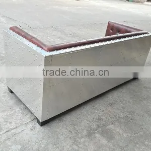 Aluminium Sheet 3 Seater Sofa thumbnail-2