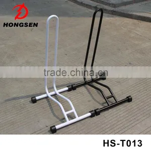 Promote Sales White Bicycle Floor Mounting Repair Rack Bike Metal Shelf Support Brackets thumbnail-3