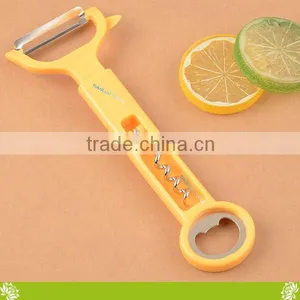 Multifunction Vegetables Peeler Slicer,Colorful Stainless Steel Fruit Peeler,Durable Plastic Peeler Kitchen Tool Gadgets Factory thumbnail-2