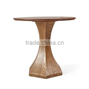 Wholesale Round Wooden Tea Table Design Wooden Dining Table thumbnail-5