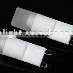 G9 5W AC 220V 240V Ceramic LED Crystal Lamp COB 1LEDs Chandeliers Corn LED Bulb Lantern LED Lights thumbnail-1