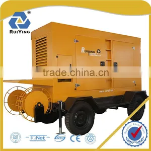 200kw 250kva Trailer Power Station Diesel Generator With Canopy thumbnail-1