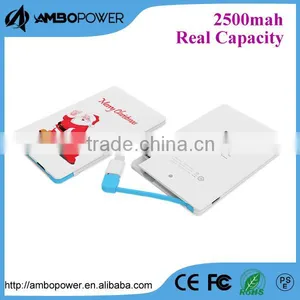Top Selling Ultra Slim Power Bank for Iphone Samsung Htc thumbnail-1