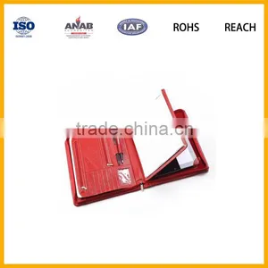 Hot Sales PU Leather Notebook Folder With Pen Holder and Padfoilo for Pad thumbnail-1