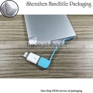 Creative Credit Card Power Bank With Custom Packaging Box thumbnail-5