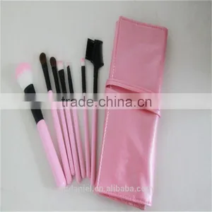 6pcs Wholesale Travel Cosmetic Brush Set With Makeup Brush Case thumbnail-4