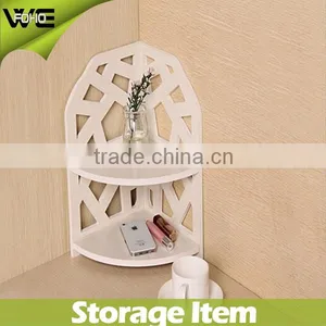 Decorative Wooden Corner Shelves,custom Fashion Beautiful Plastic Stacking Shelf Bookcase thumbnail-1