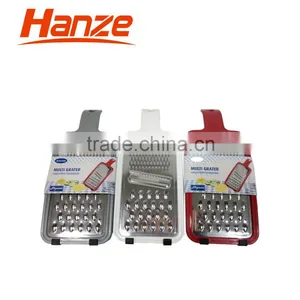 Multi Function Stainless Steel Vegetable Grater With Plastic Handle thumbnail-1