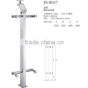 Decorative Stainless Steel Balustrade/decorative Stainless Steel Banisters/decorative Stainless Steel Banister Handrail thumbnail-1