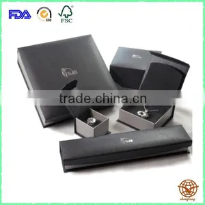 Wholesale High Quality Custom Logo Printed Cardboard Jewelry Box ,Factory Direct Supply Jewelry Box thumbnail-2