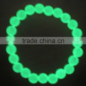 Glow Bead Bracelet Luminous Bead Bracelet Glow in Dark thumbnail-1