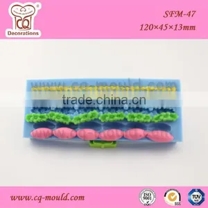 Cake Decoration Food Grade Silicone Fondant Mold thumbnail-1