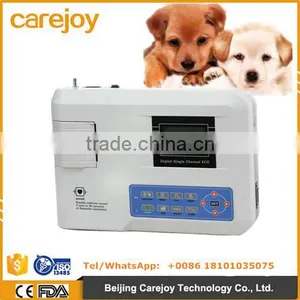 Single Channel Pet Clinic /hospital Veterinary Vet Use EKG ECG Machine thumbnail-1