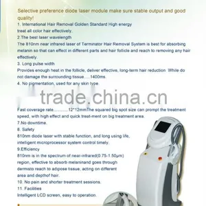 50-60HZ 808nm Diode Laser Unwanted Hair Permanent Hair Removal Machine 3000W thumbnail-3