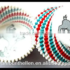 Wholesale Flower Shape Baking Cupcake Mold for Christmas thumbnail-6
