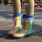 Western Rubber Rain Boots With Laces for Sexy Women thumbnail-1