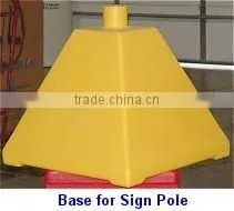 Roto Moulded Base for Sign Pole . Sign Pole Base thumbnail-1