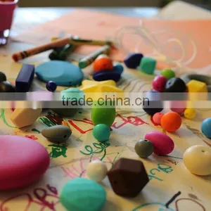 Kid's Food Grade Silicone Beads Chewing Beads/Nursing/Sensory Assorted Colors, Shapes and Sizes thumbnail-4