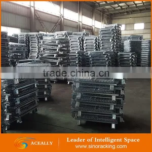 Aceally Stackable Welded Customied Metal Wire Mesh Crate thumbnail-5