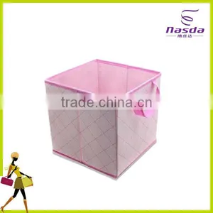 Non Woven Fabric Storage Box With Handle thumbnail-1