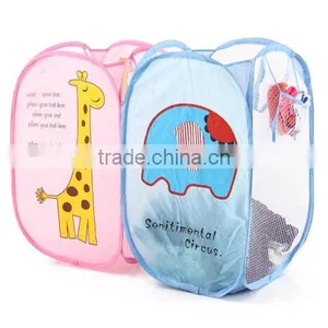 Cartoon Collapsed Laundry Basket, Pop-up Hamper, Laundry Hamper (BLWS1033) thumbnail-1