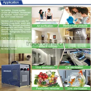3g 5g 6g 7g Air Cooling Ceramic System Air Purifier Ozone Generator for Laundry thumbnail-1