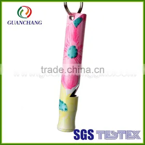 Zinc Alloy Whistle Bottle Opener Keychain thumbnail-3