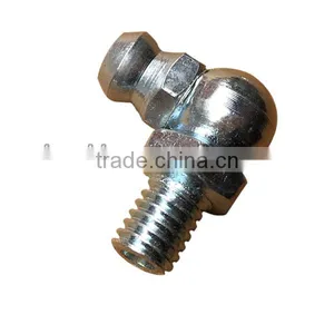 M6x1 Grease Nipple 90 Angle Zinc Plated Steel thumbnail-1