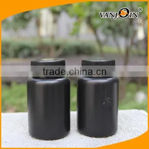 Child Resistant Black Vitamin Capsules Bottles thumbnail-4
