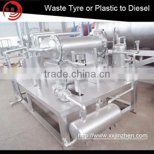 New Design Small Waste Tyre Pyrolysis Plant Scale Crude Red Palm Oil Refining Machine thumbnail-1