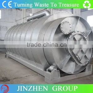 Newest Design of Pyrolysis Plant To Pyrolysize The Waste Tire Or Plastic Into Fuel Oil With CE thumbnail-2