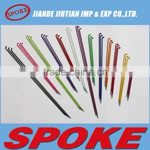 High Quality Cheap Bicycle/motorcycle Cataphoresis Colour Spoke thumbnail-1