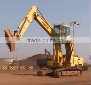 Magnet Grab Hydraulic Excavator thumbnail-1