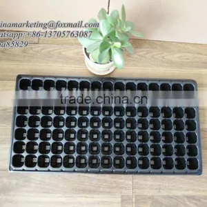 High Quality 105 Cell PS Plastic Plug Seedling Nursery Growing Tray for Gardening Seed Germination thumbnail-1
