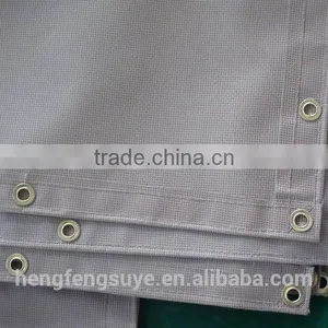 Flame Retardant PVC Dip Mesh Sheet 450GSM 2250D/11X11 thumbnail-1