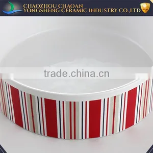Wholesale Ceramic Modern Decal Dog Bowl for Manufacturer's Promotion thumbnail-3