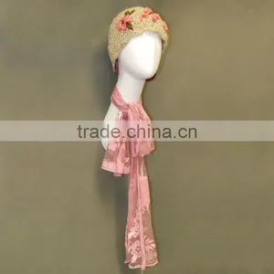 New Design Wall Mounted Mannequin Head for Hat and Scarf and Wig Display thumbnail-1