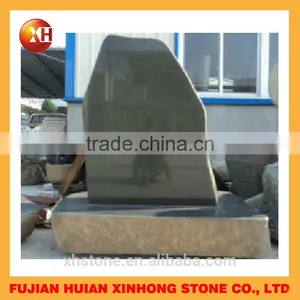 Chinese Chiseled Bluestone Monument Slab With Stage thumbnail-1
