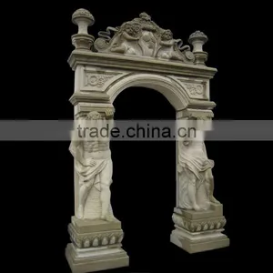 Western Style Stone Arch Door Surround thumbnail-1