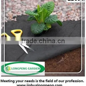 Black PP Woven Weed Control Fabric,Landscape Fabric thumbnail-1