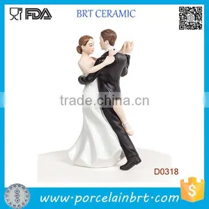 Wholesale Wedding Decoration Ceramic Cake Topper thumbnail-2