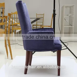 Luxury Antique Fabric Dinning Chair With Many Color Best Price High Quality thumbnail-4