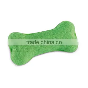Hot Selling Portable Bone Shape Felt Dog Toy thumbnail-1