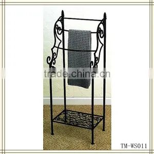New Design Wrought Iron Towel Rack thumbnail-1