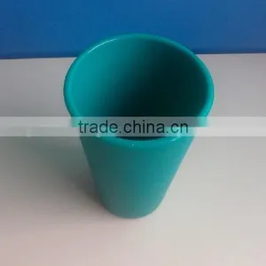 Blue Silicone Portable Traveling Climbing Sports Retractable Water Cups thumbnail-1
