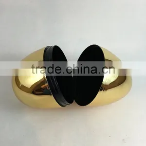 Golden Plastic Easter Egg thumbnail-4